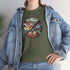 The In My Element t-shirt features a striking circular graphic representing the four classical elements—Fire, Water, Wind, and Earth.